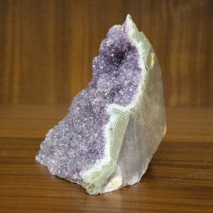 8" Free-Standing Amethyst Cluster Tower