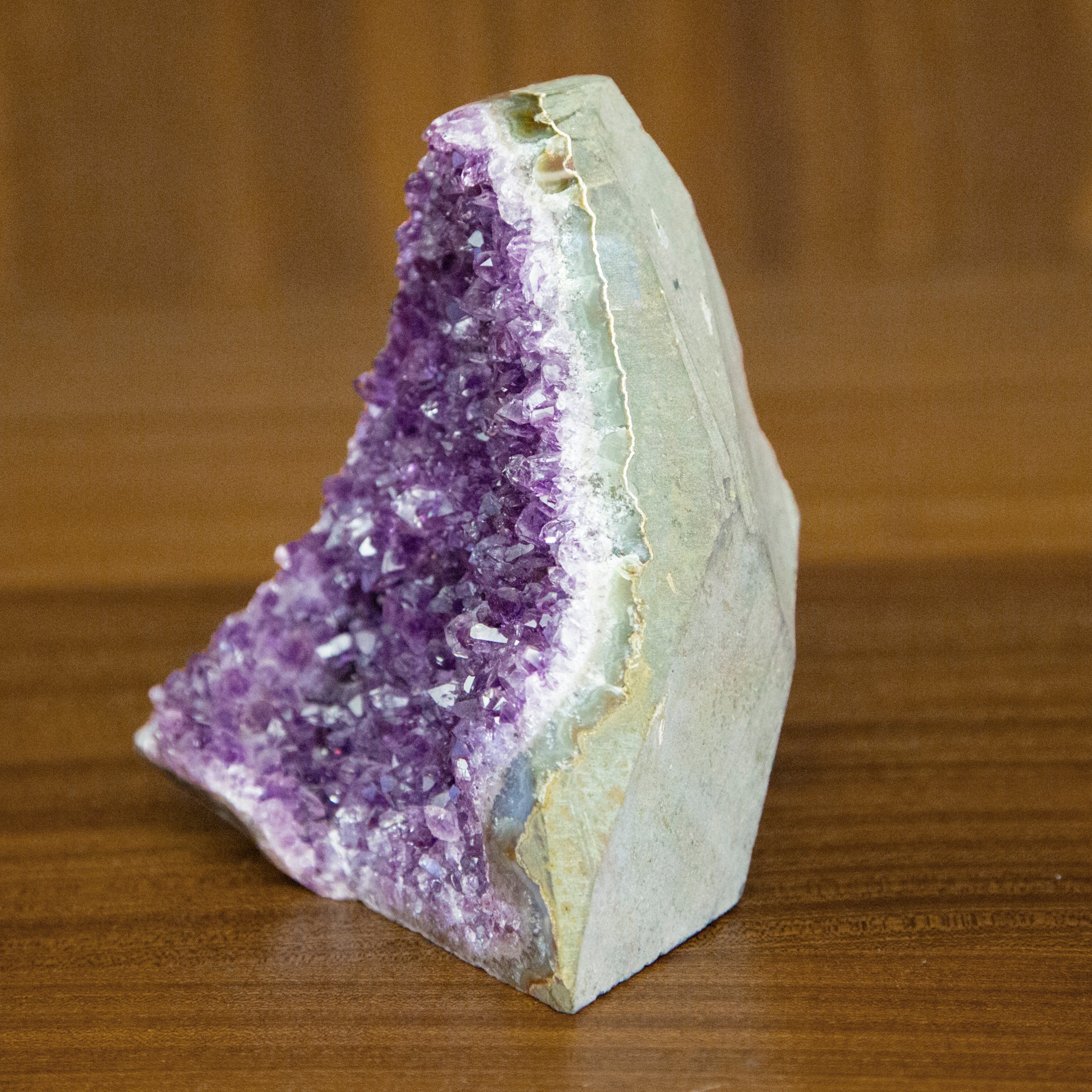 5.5" Free-Standing Amethyst Cluster Tower