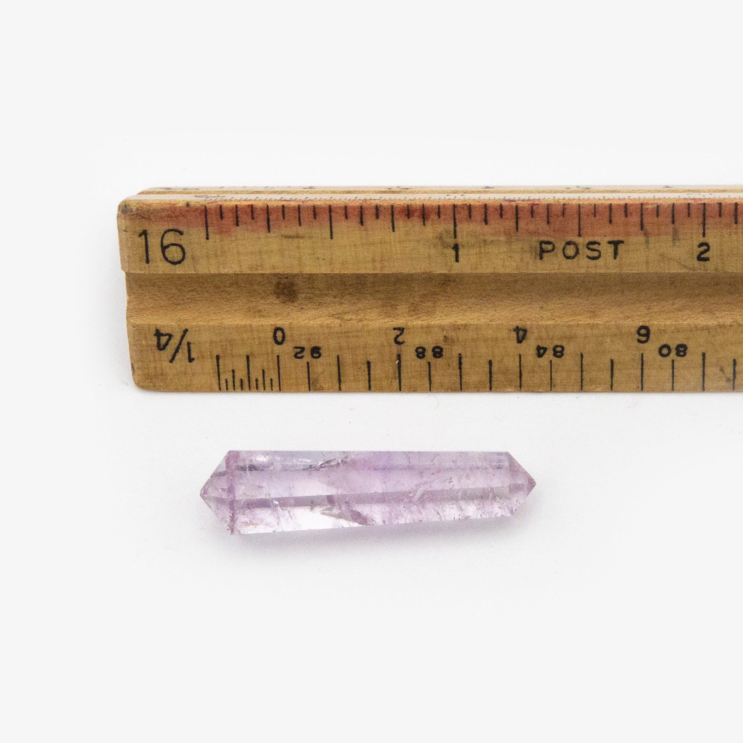 Lavender Amethyst Double Terminated Prism