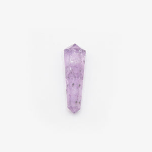 Lavender Amethyst Double Terminated Prism