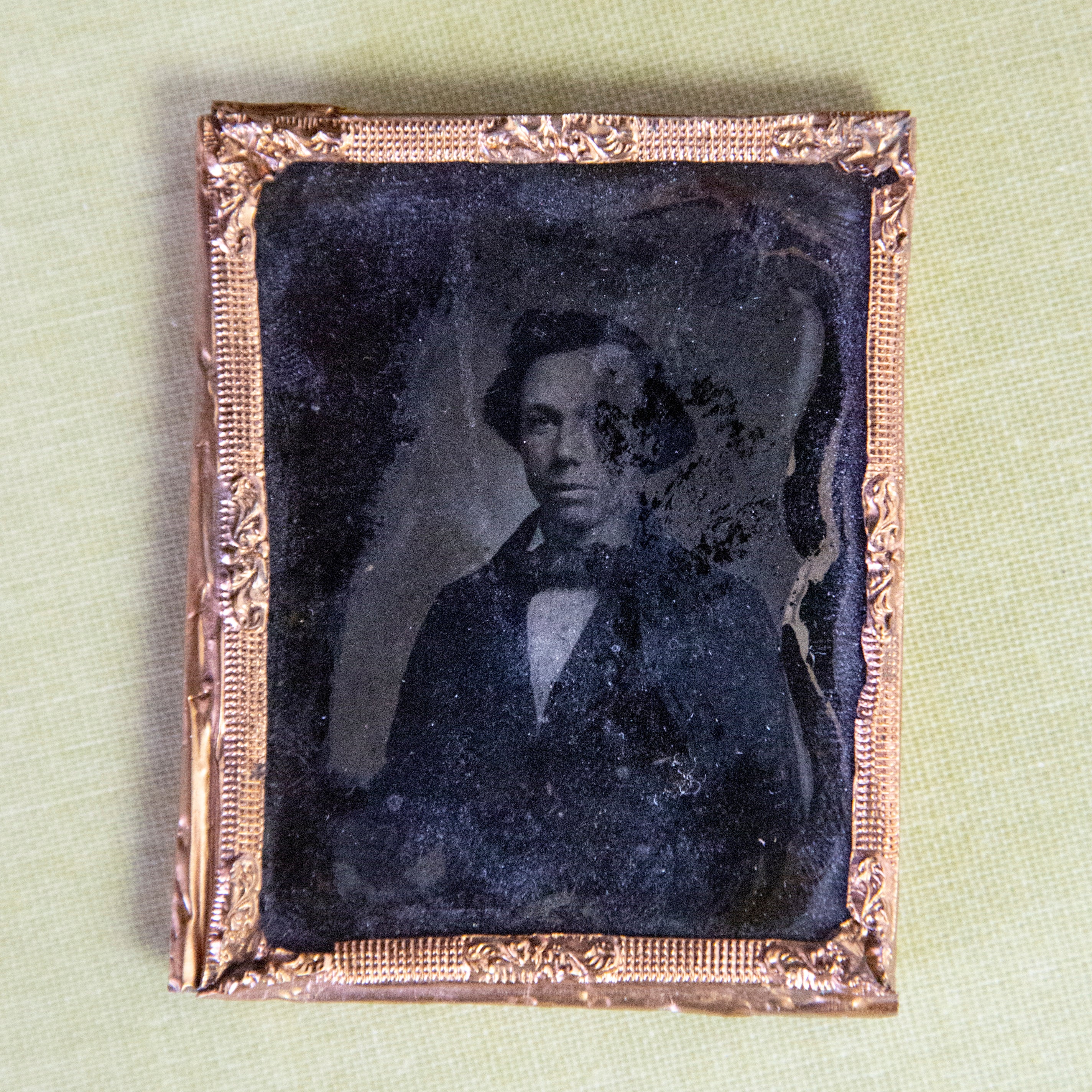 Antique Ambrotype of Young Man