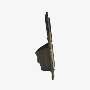 Antique Bronze Grotesque Match Safe