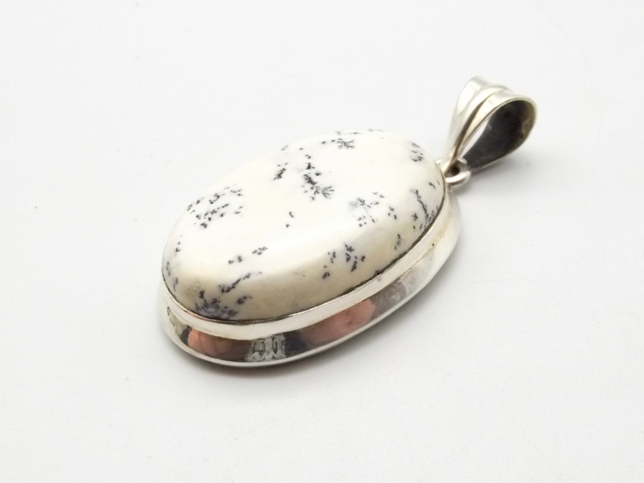 Sterling Silver Dendritic Agate Pendant