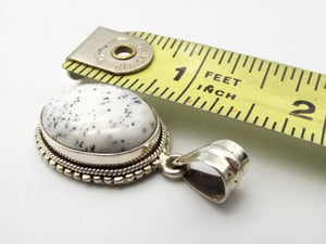Sterling Silver Dendritic Agate Pendant