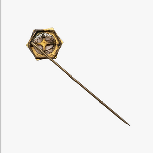 Antique Art Nouveau Cameo Stick Pin