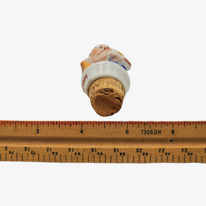 Art Deco German Porcelain  Bottle Stopper