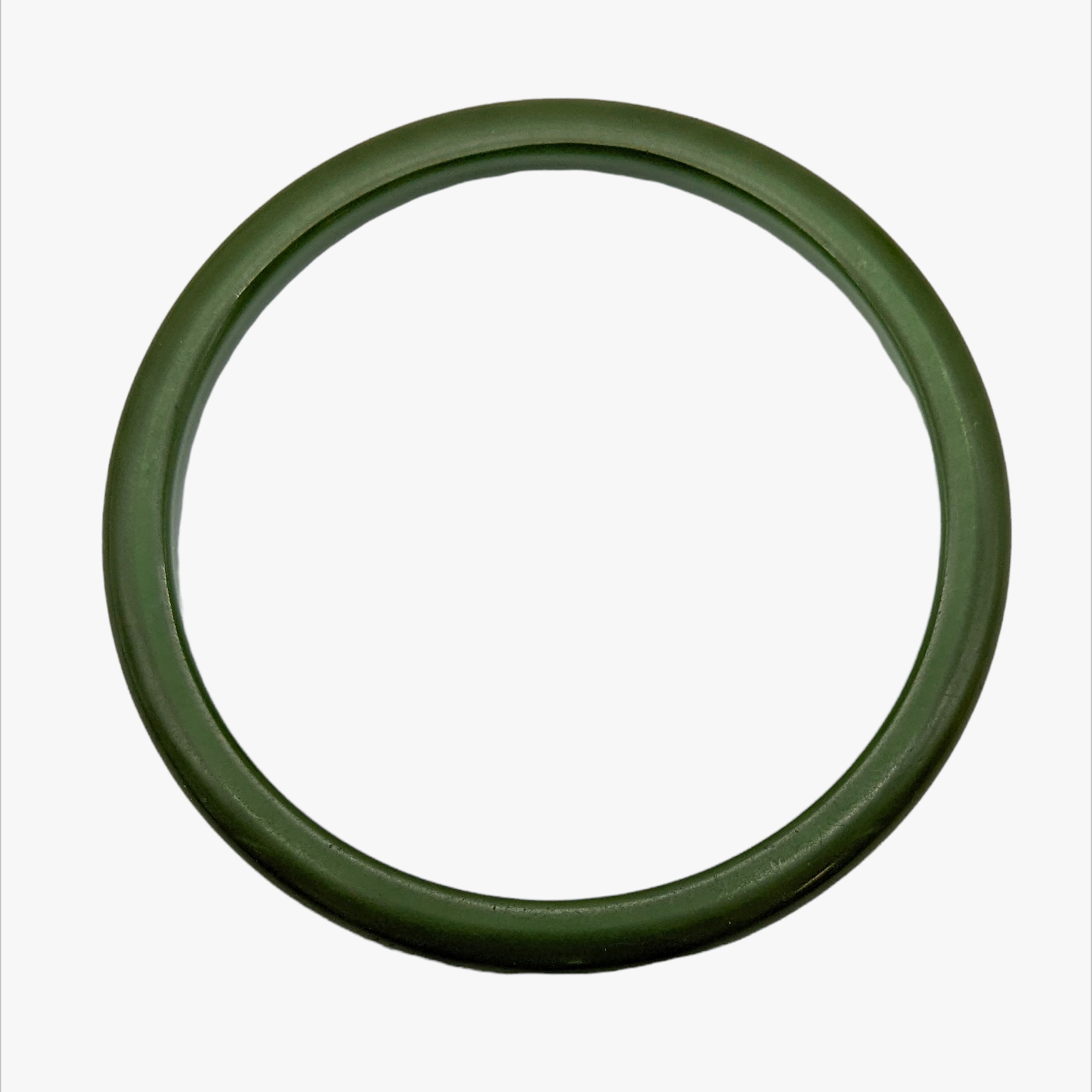 Vintage Green Bakelite Bangle Bracelet