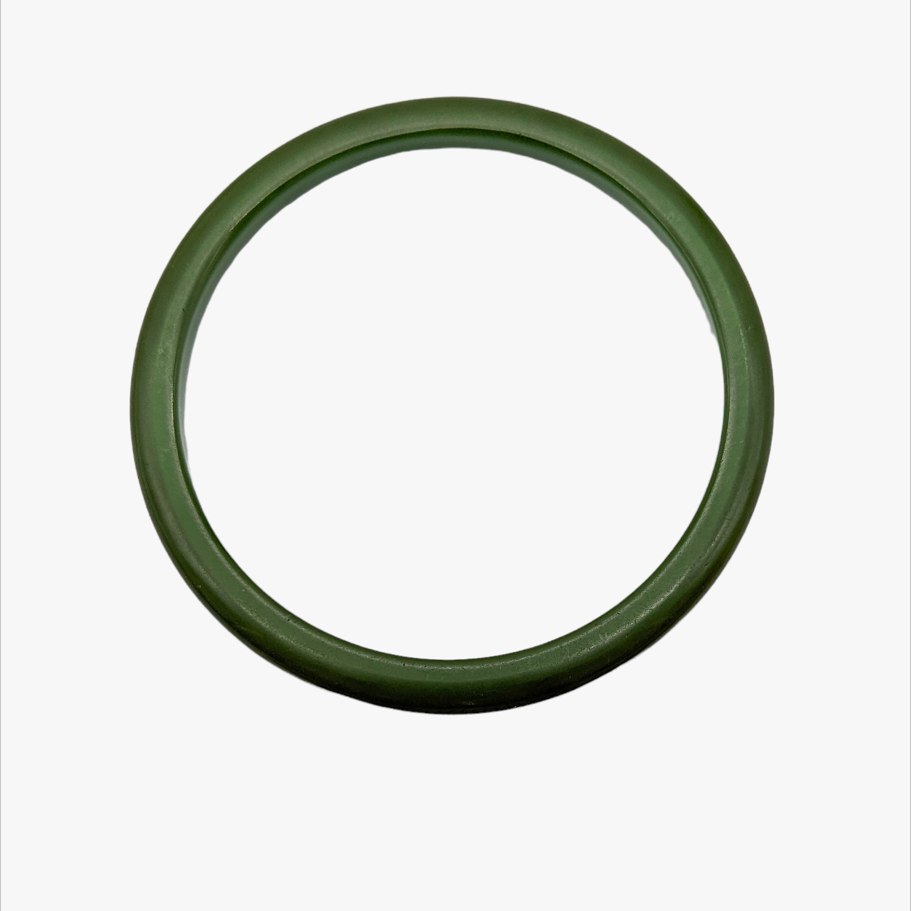Vintage Green Bakelite Bangle Bracelet