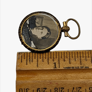 Antique Victorian Locket With 2 Photographs