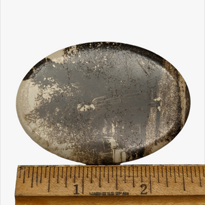 Antique Art Deco Celluloid Pocket Mirror