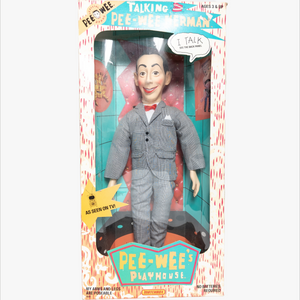 Vintage 1987 Talking Pee-Wee Herman Doll in Original Box