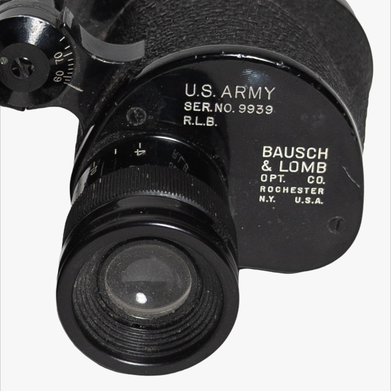 Vintage WWII Bausch & Lomb M8 6x30 Field Binoculars
