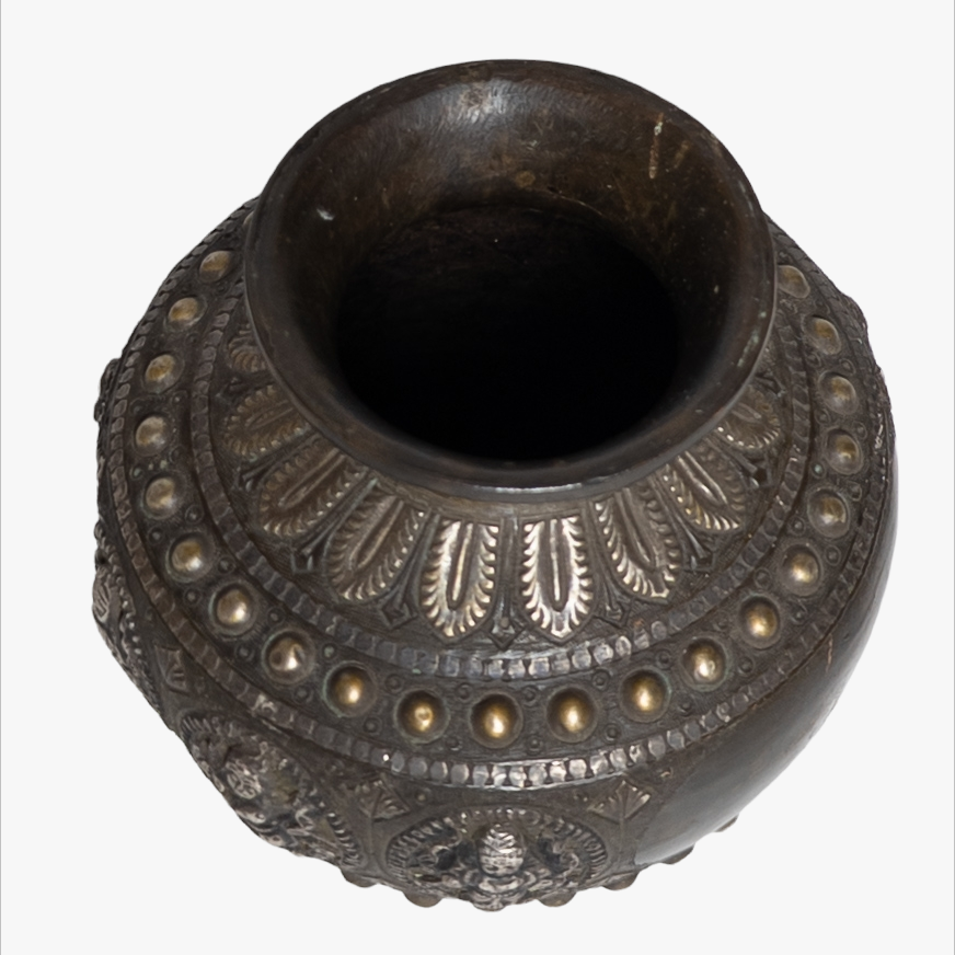 Antique Hindu Bronze Lota Pot