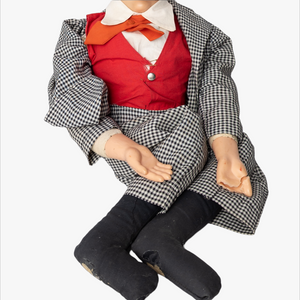Vintage Mortimer Snerd Ventriloquist Dummy