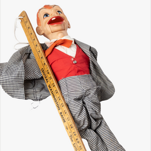 Vintage Mortimer Snerd Ventriloquist Dummy