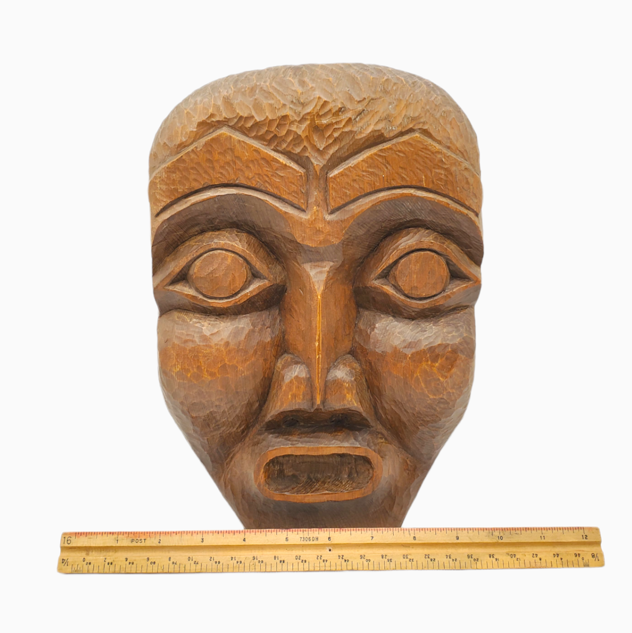 Vintage Cedar Kwakiutl Mask (Unsigned)
