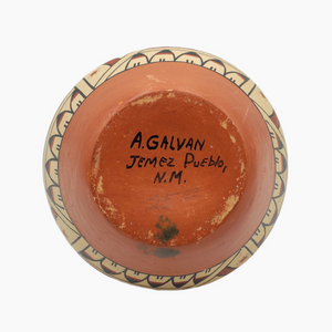 Vintage Pueblo Pottery Vase -Signed-