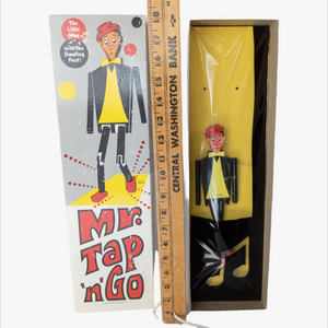 Vintage Mr. Tap N Go Dancing Puppet