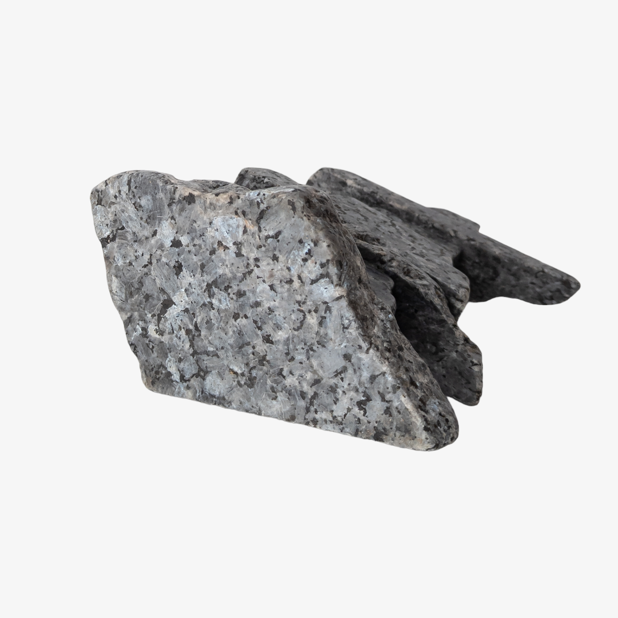 Handmade Blue Pearl Granite Inukshuk